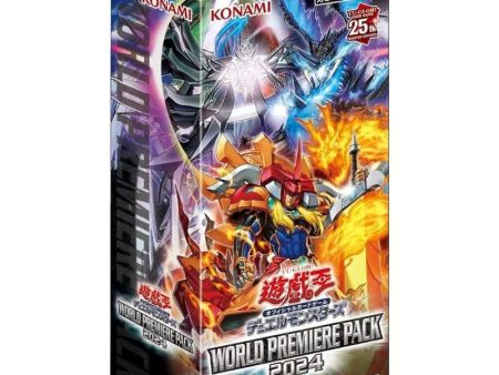 Konami Yu-Gi-Oh! OCG World Premiere Pack 2024 Booster Pack Box TCG JAPAN Supply