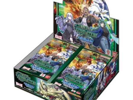 BANDAI Digimon Card Chain of Liberation EX-08 Extra Booster Pack Box TCG JAPAN Online now