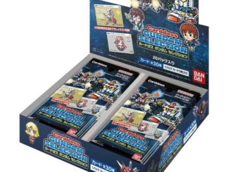 BANDAI Carddass Gundam Selection Booster Pack Box TCG JAPAN OFFICIAL For Sale