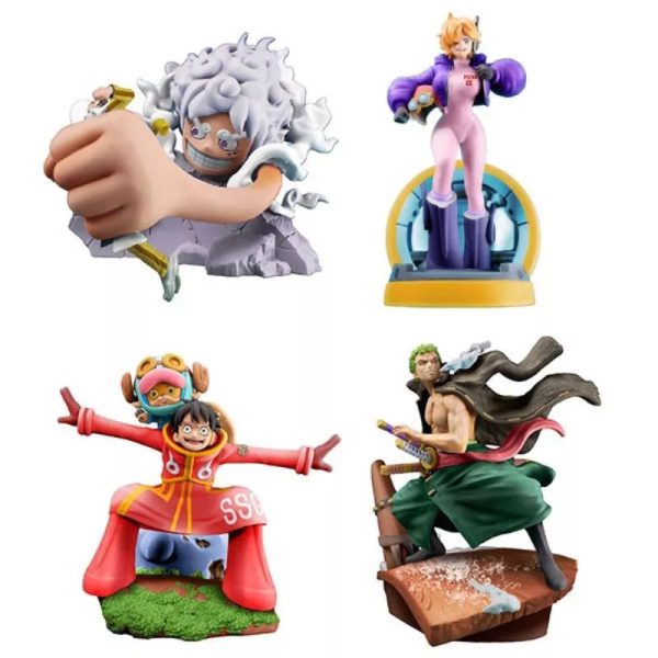 MegaHouse Logbox Re Birth Egghead Arc All 4 sets Figure JAPAN OFFICIAL Supply