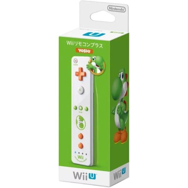 Nintendo Wii U Remote Controller Plus Yoshi JAPAN OFFICIAL Discount