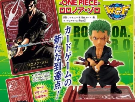 Banpresto Weekly Jump ONE PIECE Lecafig Roronoa Zoro Figure JAPAN OFFICIAL Supply