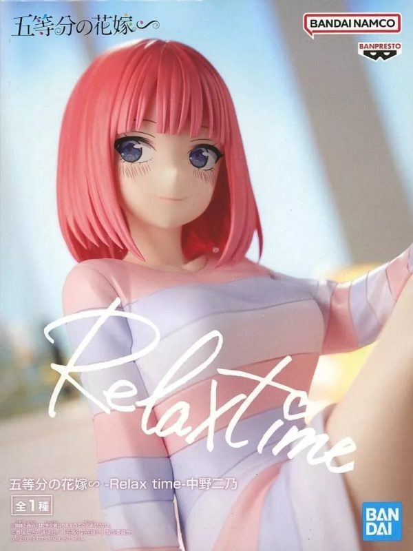 Banpresto Relax Time The Quintessential Quintuplets Nino Nakano Figure JAPAN Online