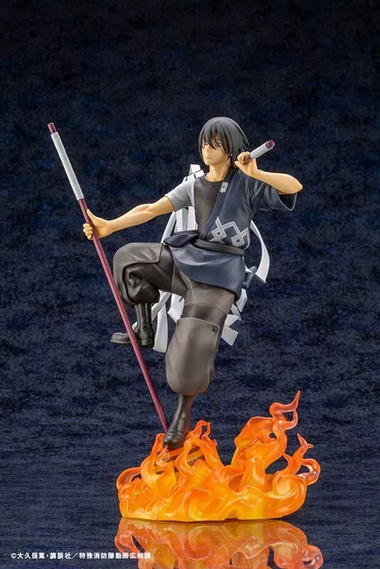 Kotobukiya ARTFX J Enen no Shouboutai Shinmon Benimaru 1 8 Figure JAPAN OFFICIAL Hot on Sale