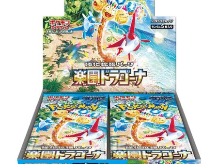 Pokemon Card Game Scarlet & Violet Booster Pack Paradise Dragona BOX sv7a For Sale