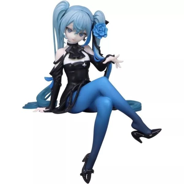 FuRyu Noodle Stopper Hatsune Miku Flower Fairy Blue Rose Figure JAPAN OFFICIAL Online Sale