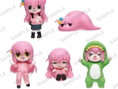 BOCCHI THE ROCK! Lots of Bocchi-chan All 5 type Figure set JAPAN OFFICIAL Fashion