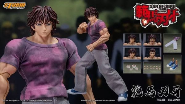 Baki Hanma Baki Hanma Action Figure JAPAN OFFICIAL Online