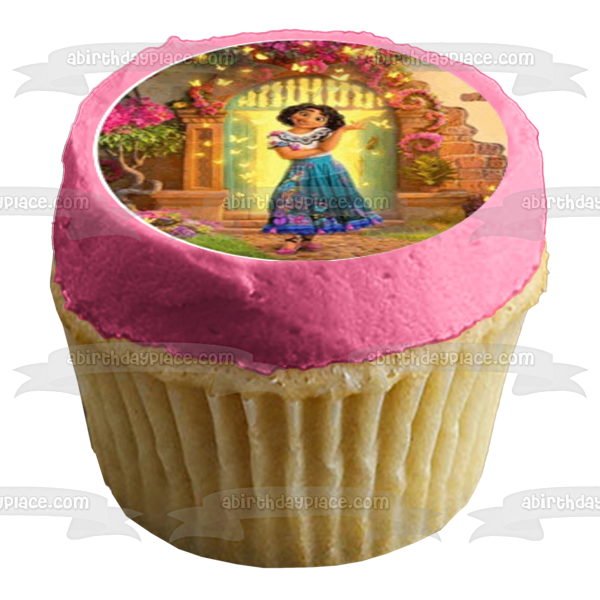 Encanto Assorted Characters and Scenes Mirabel Bruno Isabela Luna Delores Edible Cupcake Topper Images ABPID56773 Online now