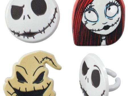 The Nightmare Before Christmas Jack, Sally, and Oogie Boogie Cupcake Rings For Discount