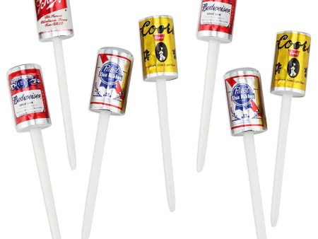 Beer Can Cupcake Picks Fashion