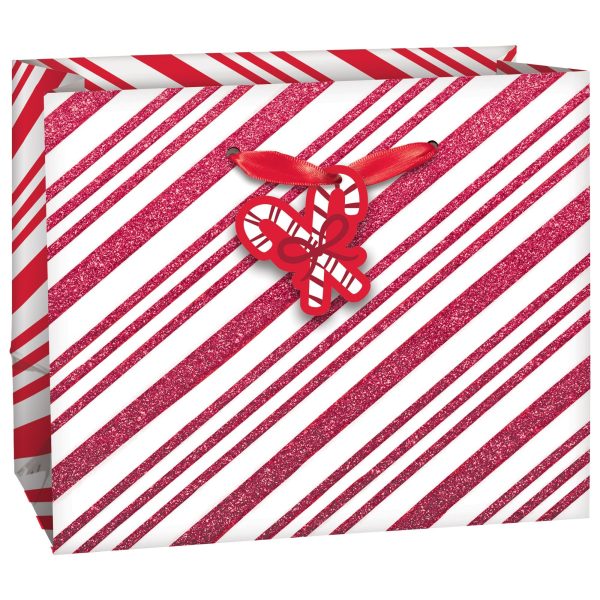 Candy Cane Stripe Small Horizontal Bag Sale