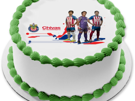 Chivas De Guadalajara Rebano Sagrado Edible Cake Topper Image ABPID56732 Online Sale