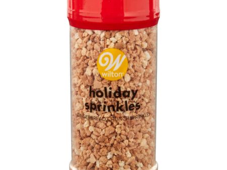 Gingerbread Crunch Sprinkles for Cake and Cookie Decorating, 4.9 oz. Online Hot Sale