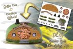 Hobbit Hole Decorating Kit Edible Cake Topper Image ABPID56780 For Sale