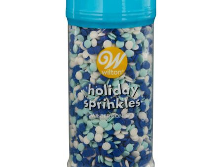 Winter Confetti Blue and White Holiday Sprinkle Mix, 5.29 oz. Hot on Sale