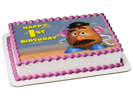 Mr Potato Head Toy Story Disney Edible Cake Topper Image ABPID56777 For Sale