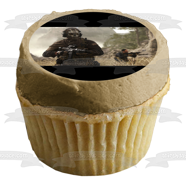 Call of Duty Modern Warfare 2 Ghost Edible Cake Topper Image ABPID56700 Online Sale