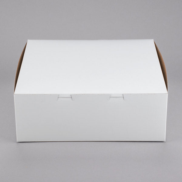 14  x 14  x 6  White Cake   Bakery Box Fashion