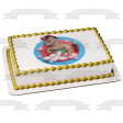 Wonderful Brown Unicorn with Pink Clouds and Hearts Edible Cake Topper Image ABPID56682 Supply