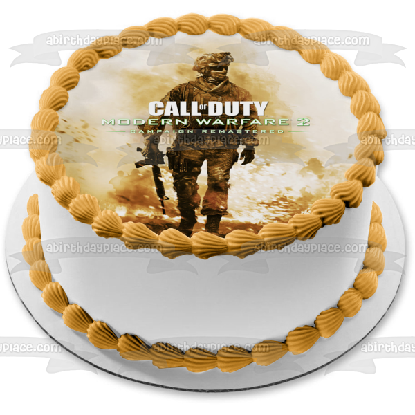 Call of Duty Modern Warfare 2 Specgru 1 Edible Cake Topper Image ABPID56701 Cheap