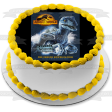 Jurassic World: Dominion Movie Poster with Dinosaurs Edible Cake Topper Image ABPID56385 Fashion