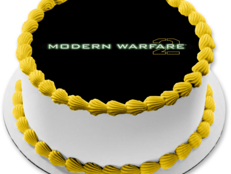 Call of Duty Modern Warfare 2 Logo Edible Cake Topper Image ABPID56703 Supply