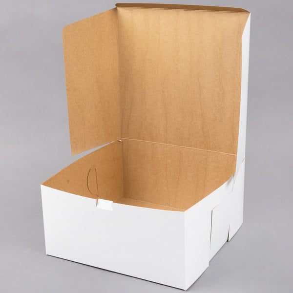 12  x 12  x 6  White Cake   Bakery Box Supply