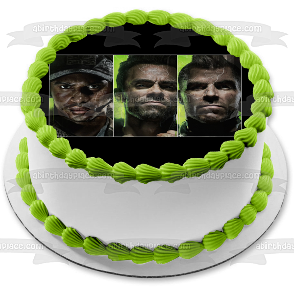 Call of Duty Modern Warfare 2 Alejandro Vargas Gaz and Soap Edible Cake Topper Image ABPID56704 Online now