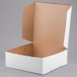 14  x 14  x 6  White Cake   Bakery Box Fashion