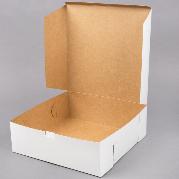 12  x 12  x 4  White Cake   Bakery Box For Sale