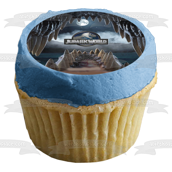 Jurassic World Indominus Rex Dinosaur Jaws Edible Cake Topper Image ABPID04135 Fashion