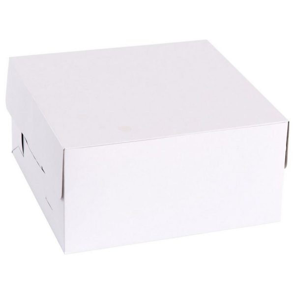 10  x 10  x 5  White Cake Box   Bakery Box Online now