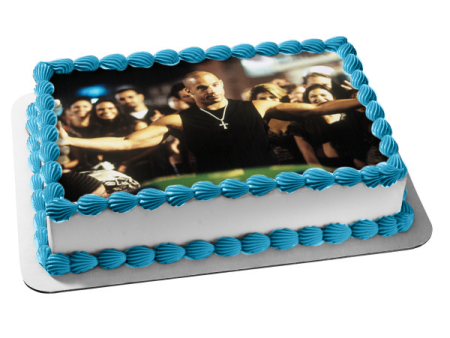 Fast and the Furious  Dominic Toretto Edible Cake Topper Image ABPID01653 Supply