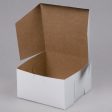 7  x 7  x 4  White Cake Box   Bakery Box Online