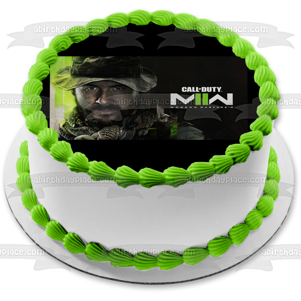 Call of Duty Modern Warfare 2 Captain Price Edible Cake Topper Image ABPID56706 Cheap