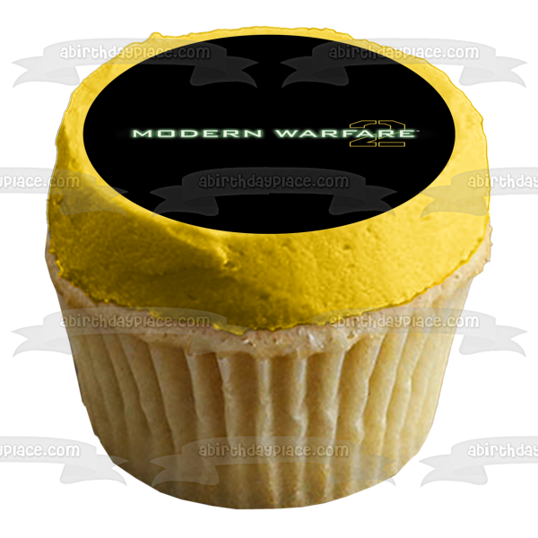 Call of Duty Modern Warfare 2 Logo Edible Cake Topper Image ABPID56703 Supply