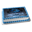 Jurassic World Logo and an  Indominus Rex Edible Cake Topper Image ABPID05054 For Cheap