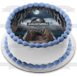 Jurassic World Indominus Rex Dinosaur Jaws Edible Cake Topper Image ABPID04135 Fashion