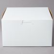 7  x 7  x 4  White Cake Box   Bakery Box Online