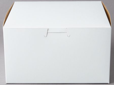 7  x 7  x 4  White Cake Box   Bakery Box Online